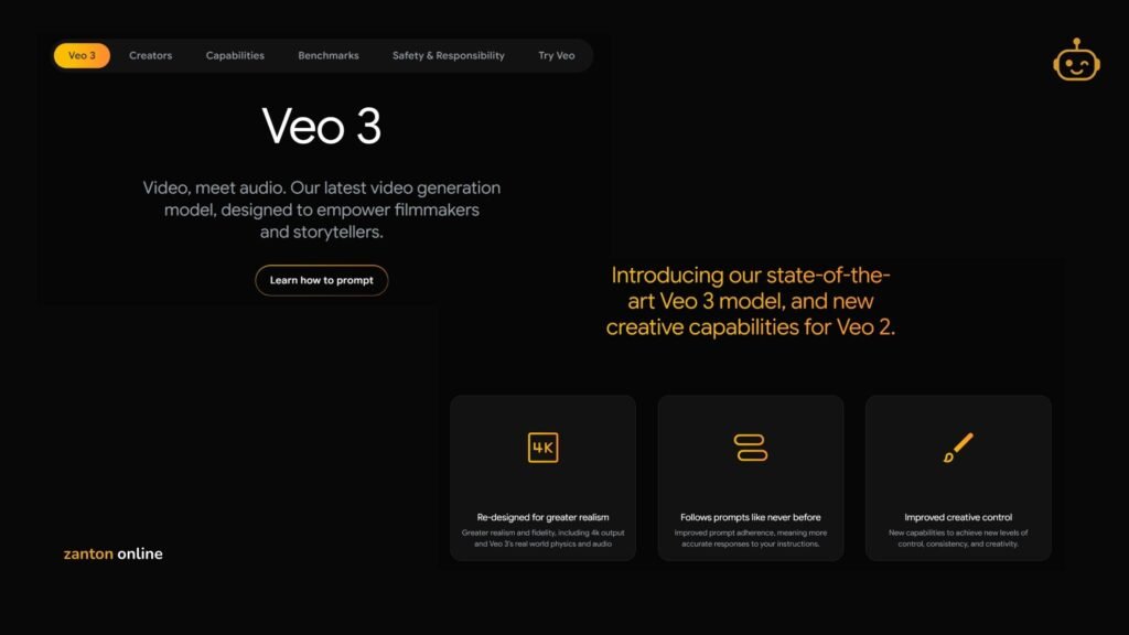 Google Veo3 Core Features